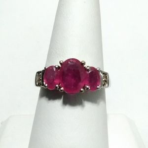 Ruby and Diamond Ring